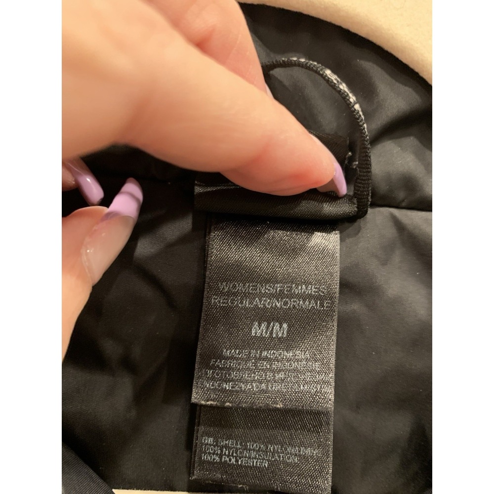 The North Face Women's Black Light Jacket‎ Windbreaker Size Large Sz M - Picture 4 of 5